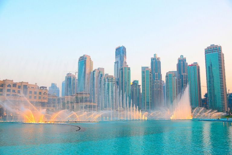 location dubai fountain