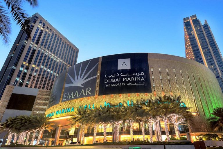dubai marina mall damac casa tower