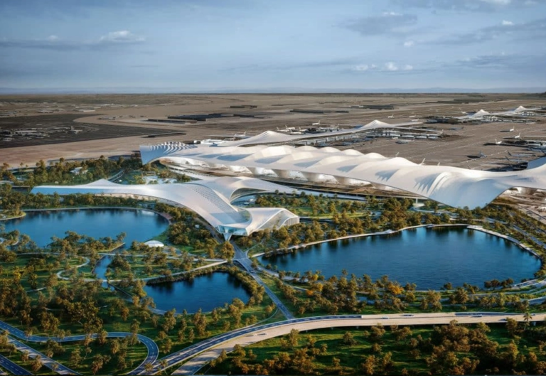 maktoum airport_w Riverside Golf Lane greenway