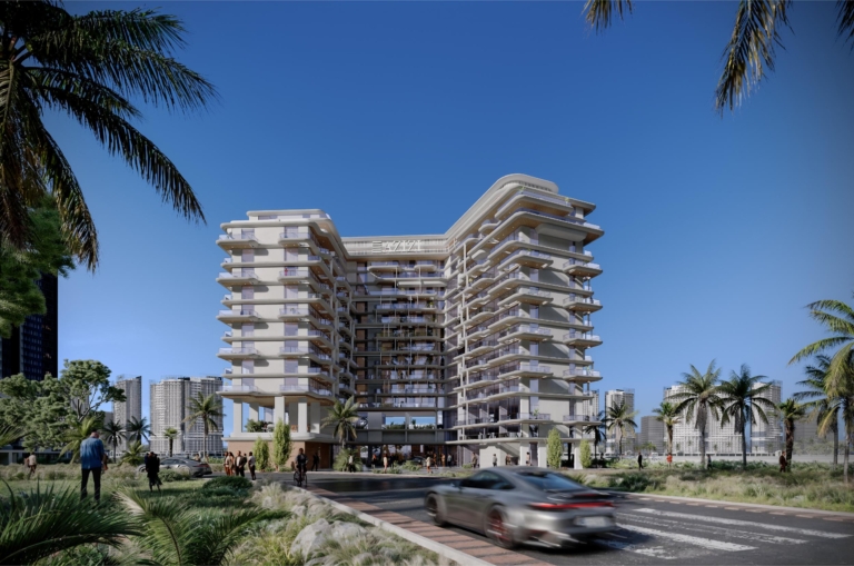 Dubai Island_ENTRANCE View_2 azizi wasel