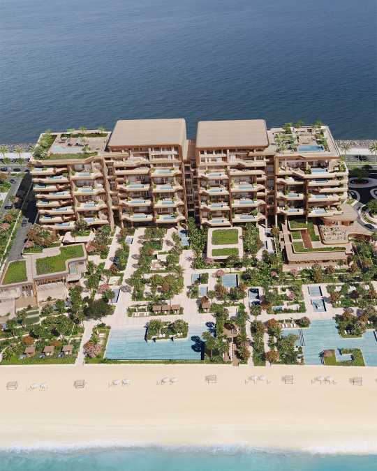 The Alba Masterplan Top View