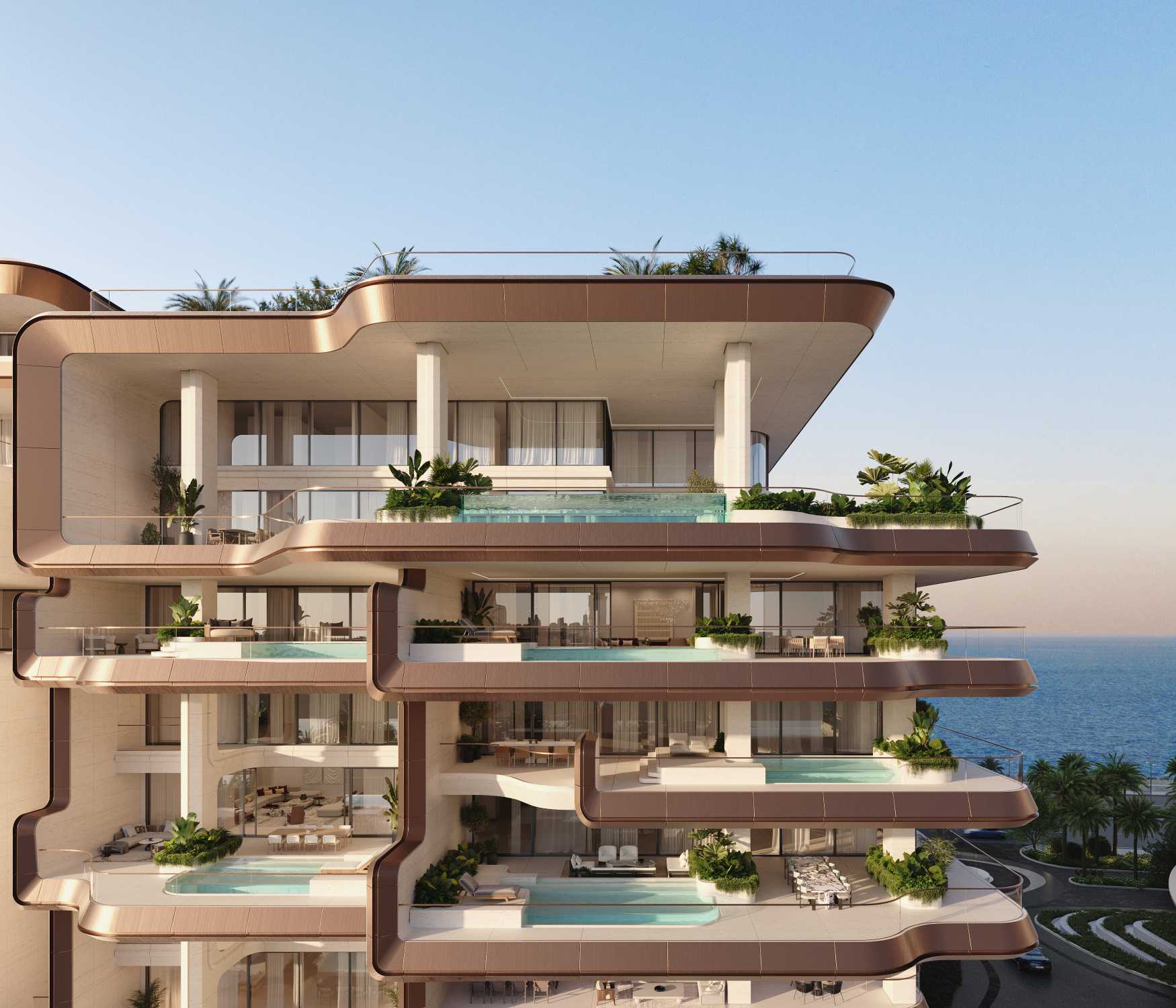 The Alba Residences Facade