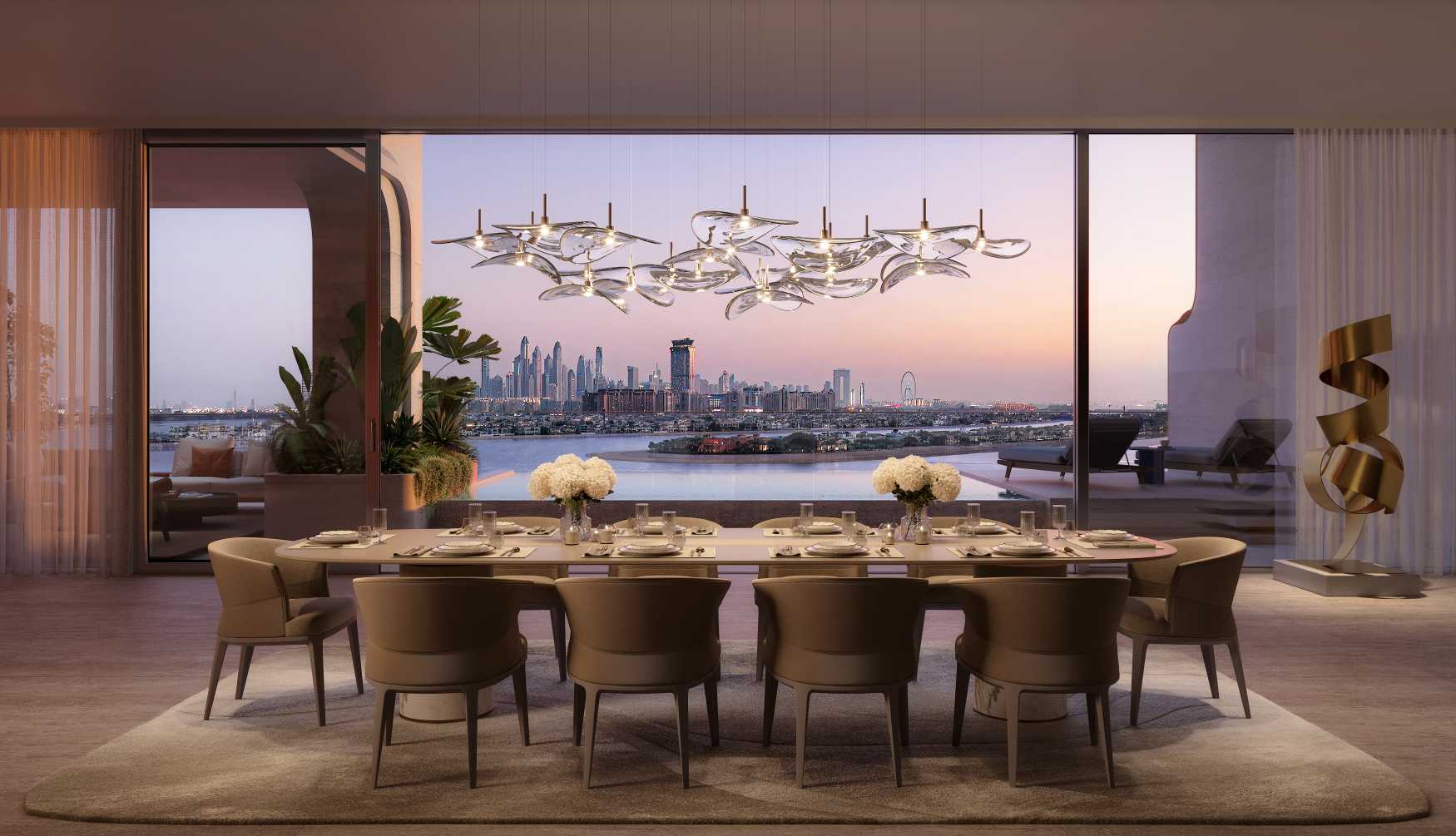 The Alba Residences Interior Dining