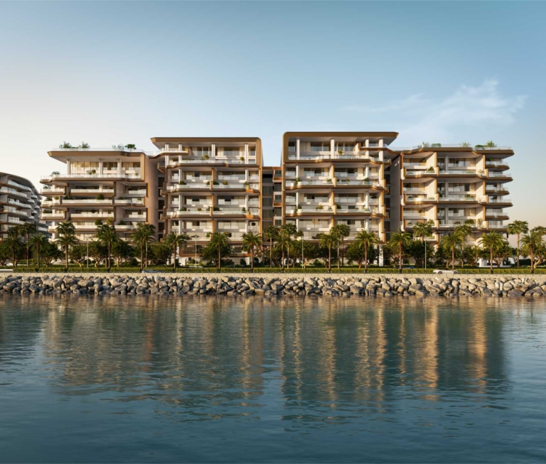 The Alba Residences Road Side View