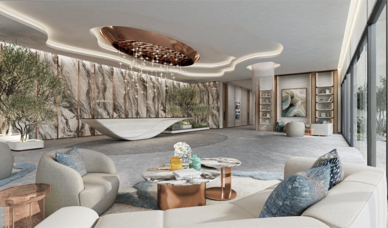 Double Height Lobby