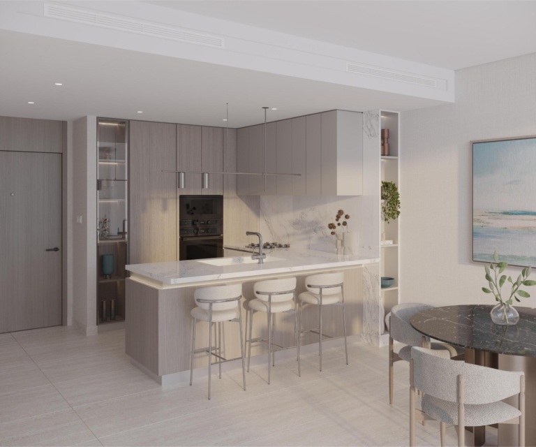Ellington Cove - 1 bedroom kitchen