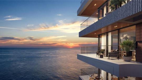 Ellington Cove - balcony - sunset view