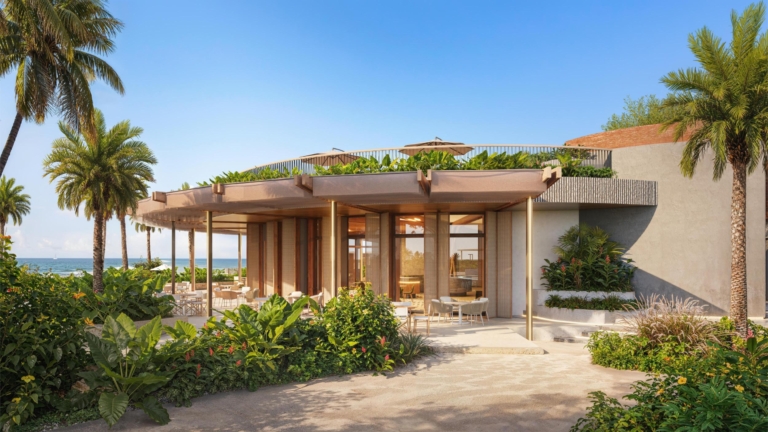 Ellington Cove - beach clubhouse - day