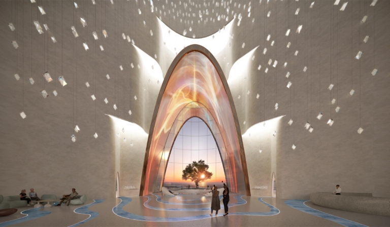 INTERIOR OF THE GRAND ARCH
