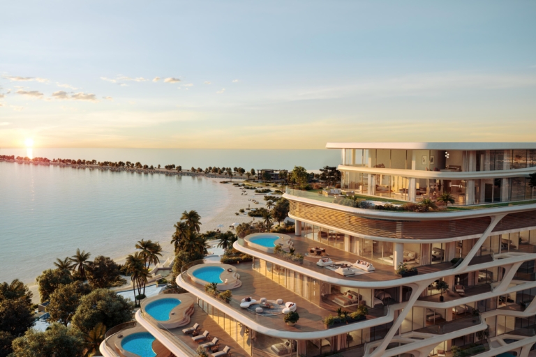 Aerial View Penthouses Residences