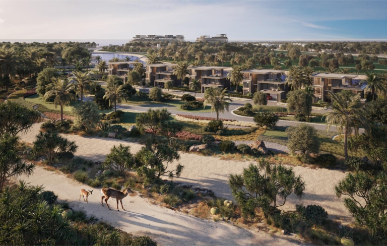 Aerial View Villas Natural Reserve