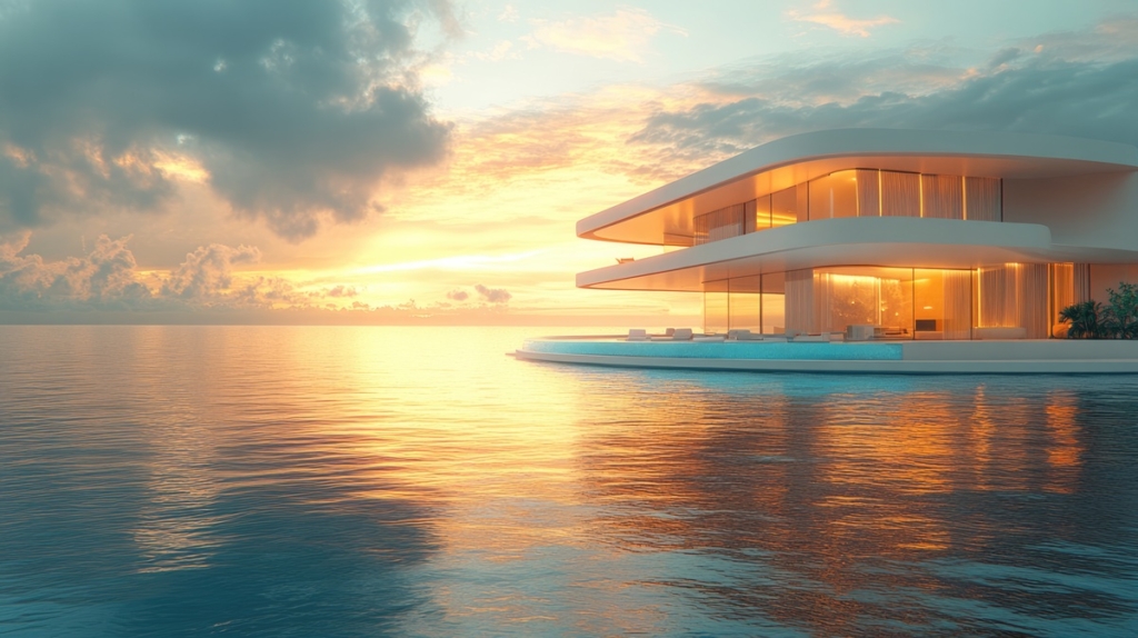 Luxury Waterfront Living: Dubai’s Floating Villas
